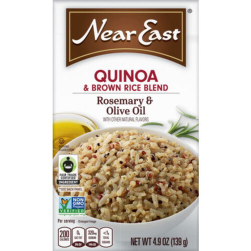 Near East Quinoa & Brown Rice Blend, Rosemary & Olive Oil