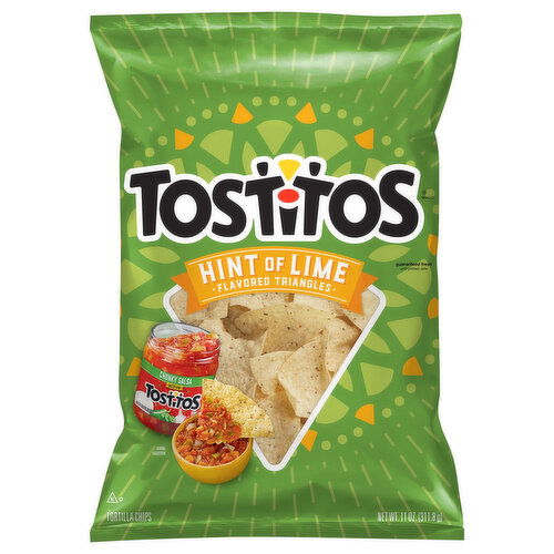 Tostitos Tortilla Chips, Hint of Lime