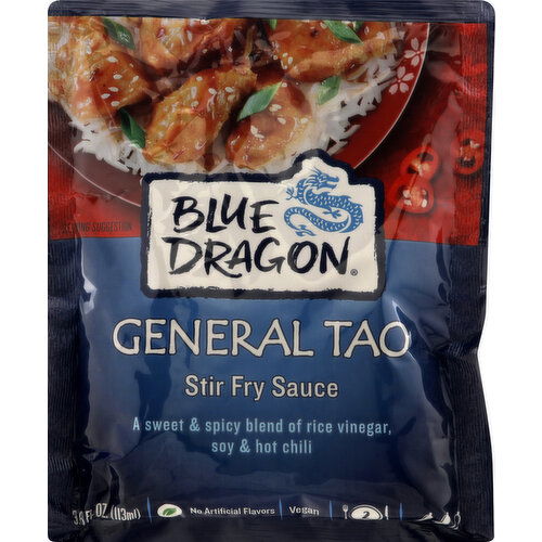 Blue Dragon Stir Fry Sauce, General Tao