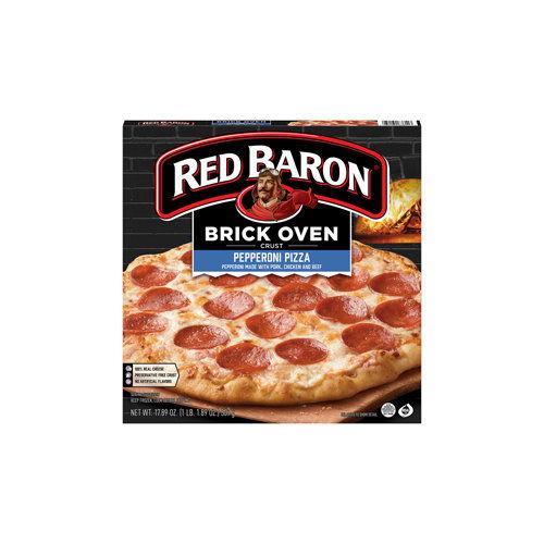 RED BARON Pizza, Pepperoni, Brick Oven Crust