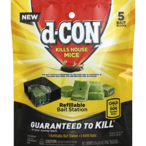 d-CON Bait Stations, Refillable