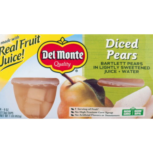 Del Monte Pears, Diced