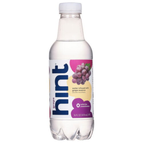 Hint Water, Grape - 16 Fluid Ounce