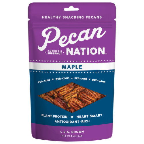 Pecan Nation Pecans, Maple