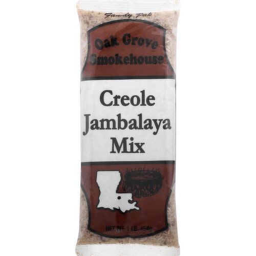 Oak Grove Smokehouse Creole Jambalaya Mix, Family Pak