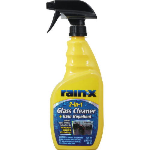 Rain-X Glass Cleaner + Rain Repellent, 2-in-1