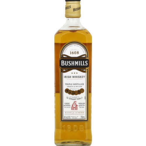 Bushmills Whiskey, Irish