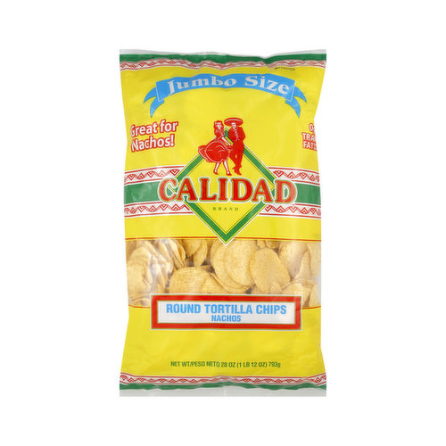 Calidad Round Tortilla Chips