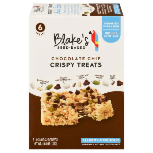 Blake's Seed Based Crispy Treats, Chocolate Chip