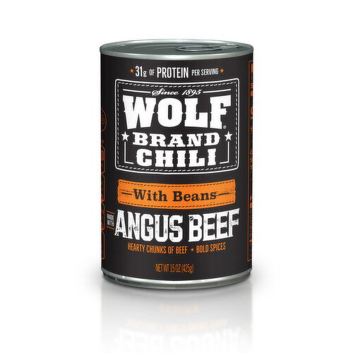 Wolf Angus With Beans Chili