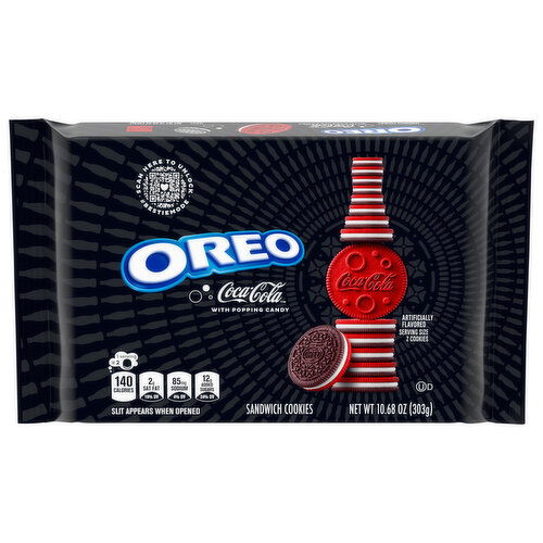 Oreo Coca-Cola Sandwich Cookies, Limited Edition