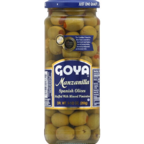 Goya Olives, Spanish, Manzanilla