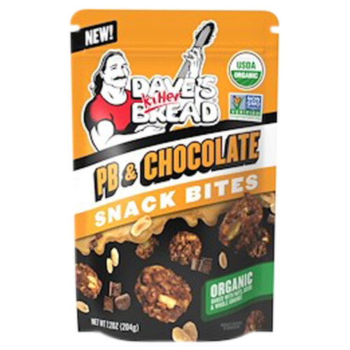 Dave's Killer Bread Snack Bites, PB & Chocolate, Organic - 7.2 Ounce