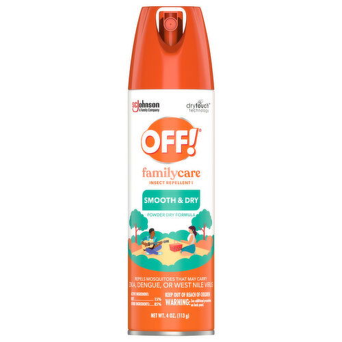 Off! Insect Repellent, Smooth & Dry