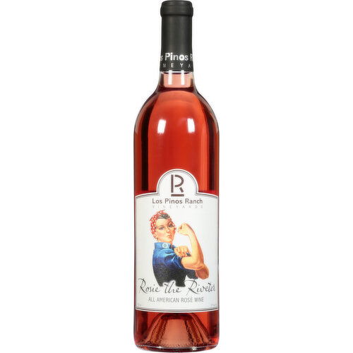 Los Pinos Ranch Rose Wine, All American, Rosie The Riveter