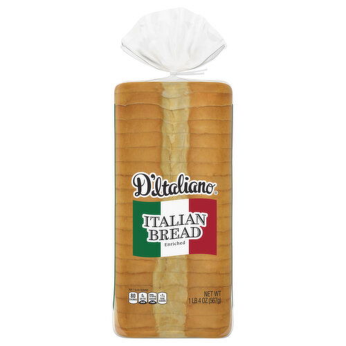 D'Italiano Bread, Italian, Enriched