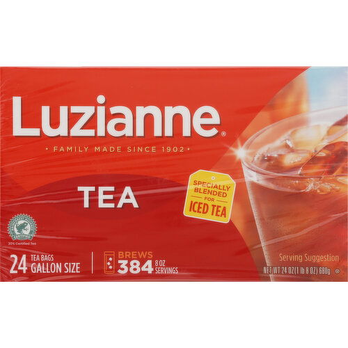 Luzianne Iced Tea, Bags, Gallon Size