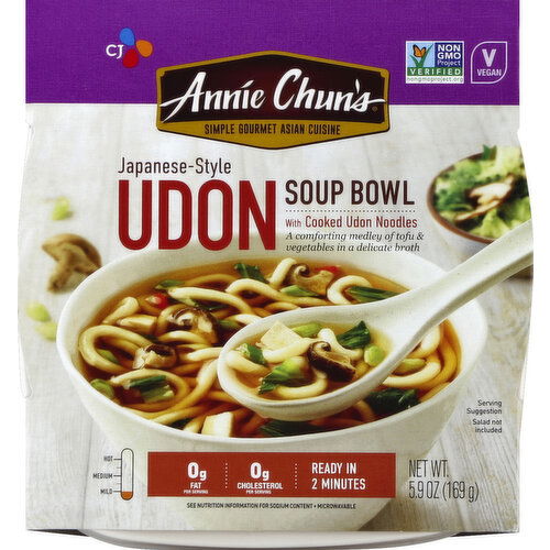 Annie Chun's Soup Bowl, Udon, Japanese-Style, Mild