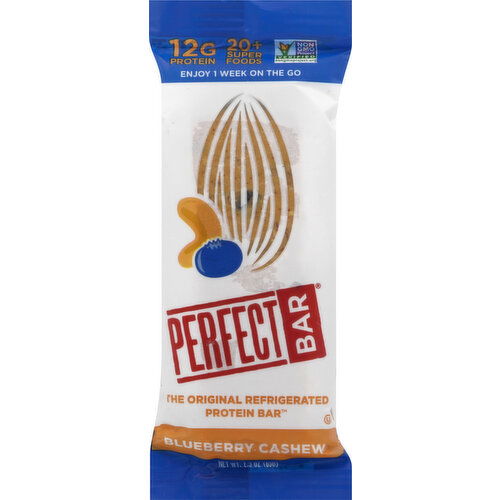 Perfect Bar Protein Bar, Blueberry Cashew