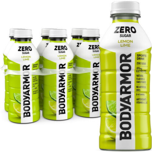 BODYARMOR Sugar Lemon Lime Electrolyte Sports Drink - 20 Fluid Ounce