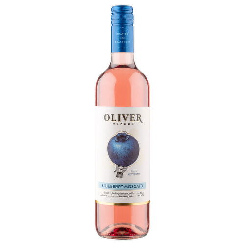 Oliver Winery Moscato, Blueberry