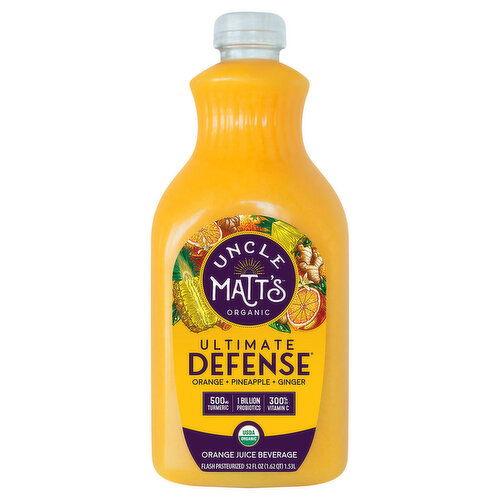 Uncle Matt's Organic Juice Beverage, Orange