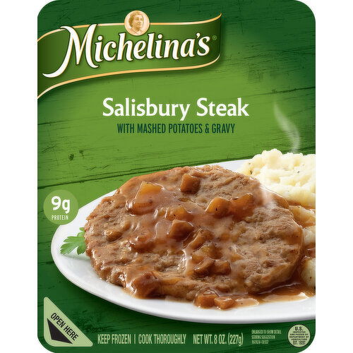 Michelina's Salisbury Steak with Mashed Potatoes & Gravy