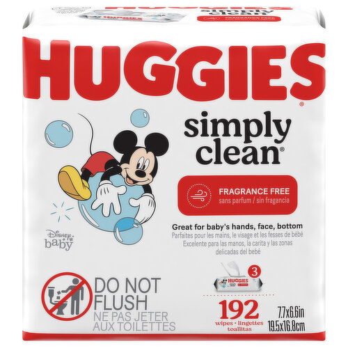 Huggies Wipes, Disney Baby, Fragrance Free