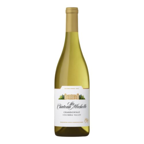 Chateau Ste. Michelle Chardonnay Washington White Wine, 750 ml    