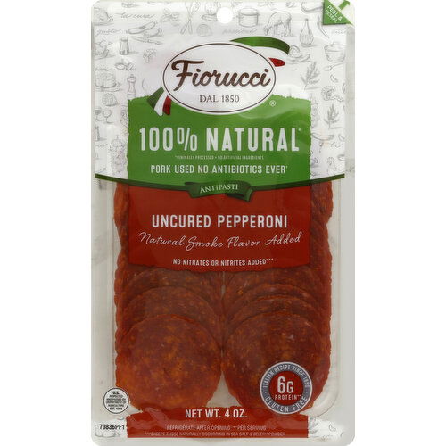 Fiorucci Pepperoni, Uncured