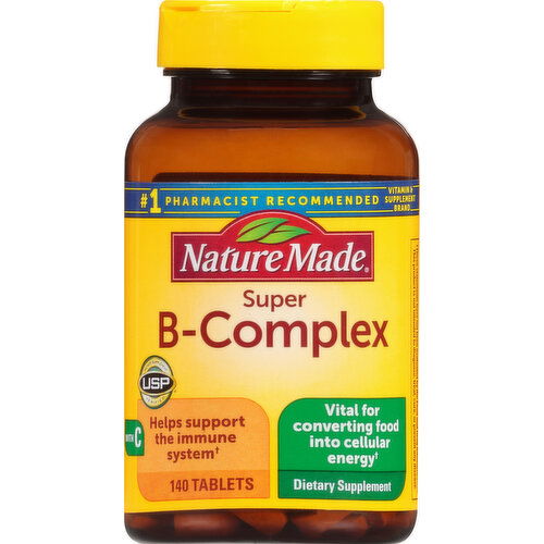 Nature Made Super B-Complex, Tablets