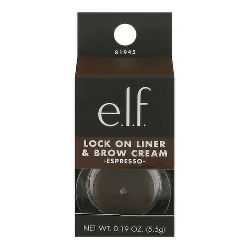 e.l.f. Liner & Brow Cream, Lock On, Espresso