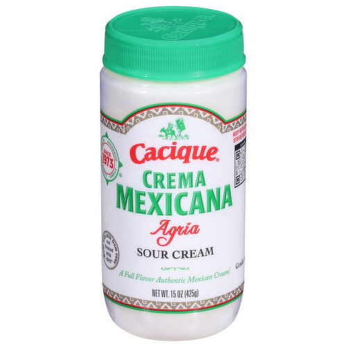 Cacique Sour Cream, Crema Mexicana Agria