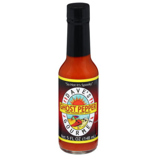 Dave's Gourmet Hot Sauce, Naga Jolokia, Ghost Pepper, Insane++