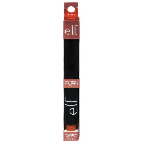 e.l.f. Lip Plumping Pen, Pout Clout, Toasted - 0.07 Ounce