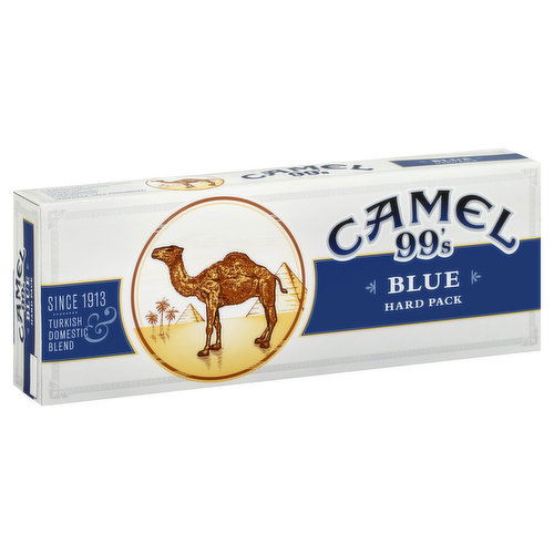 Camel Cigarettes, 99's, Blue, Hard Pack