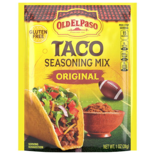 Old El Paso Gluten Free Taco Original Seasoning Mix - 1 Ounce