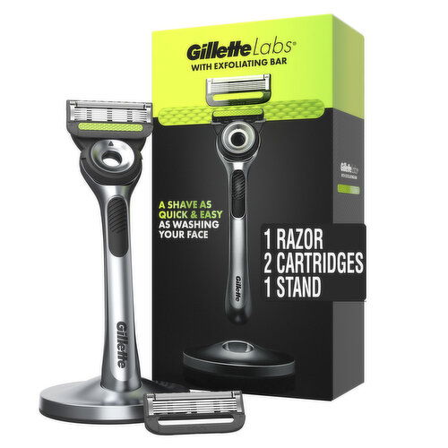 Gillette GilletteLabs with Exfoliating Bar Men's Razor