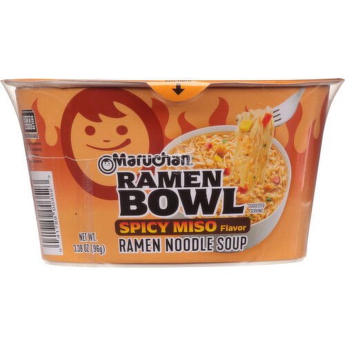 Maruchan Ramen Bowl, Spicy Miso Flavor