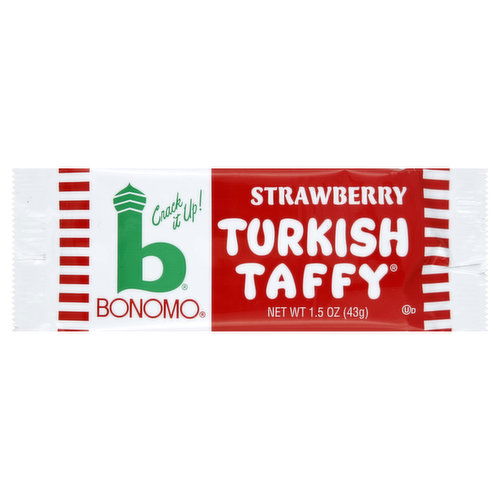 Bonomo Turkish Taffy, Strawberry