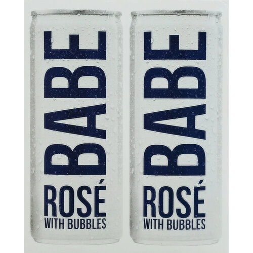 Babe Rose with Bubbles - 4 Each