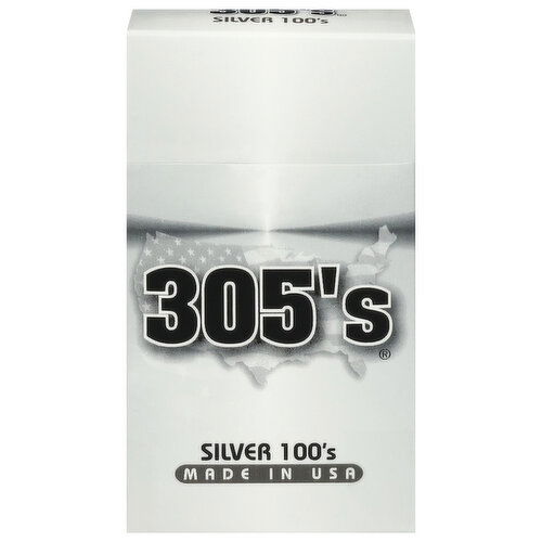 305's Cigarettes, Silver 100's