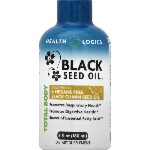 Health Logics Black Seed Oil - 6 Ounce
