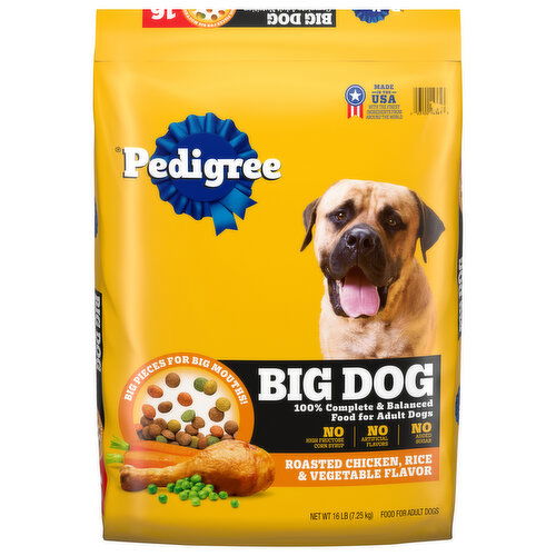 Pedigree Food for Dogs Healthy Weight Roasted Chicken Vegetable Flavor Adult FRESH by Brookshire s