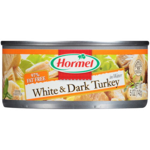 Hormel White & Dark Turkey in Water