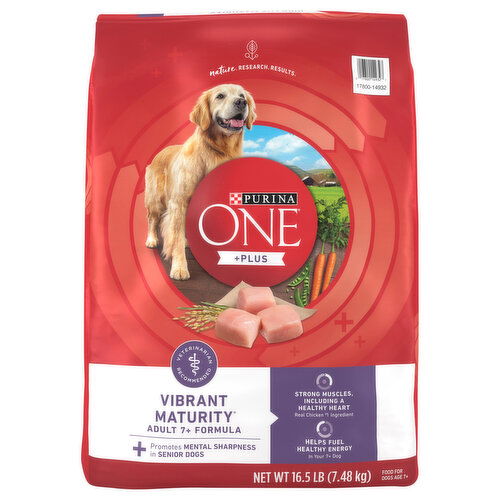 Purina One Dog Food, Vibrant Maturity, Adult 7+ Formula