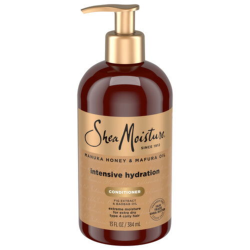 Shea Moisture Intensive Hydration Manuka Honey and Mafura Oil Conditioner - 13 Fluid Ounce