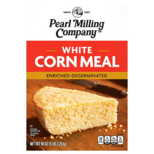 Pearl Milling Company Cornmeal, White, Enriched-Degerminated