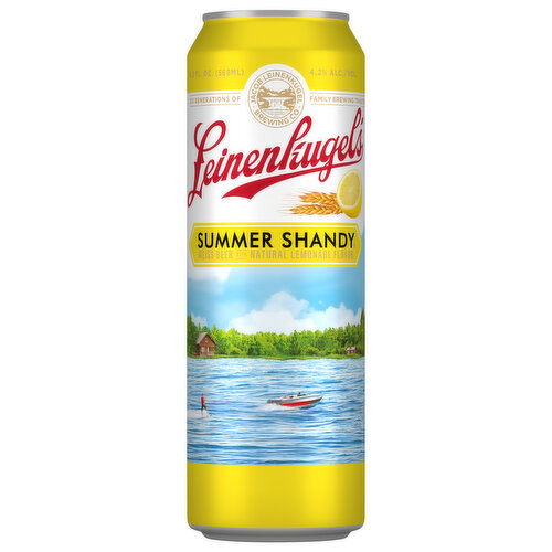 Leinenkugel's Beer, Weiss, Summer Shandy - 19.2 Fluid Ounce Image 1 of 3