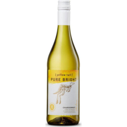 Yellow Tail Pure Bright Chardonnay Australia White Wine, 750 ml    